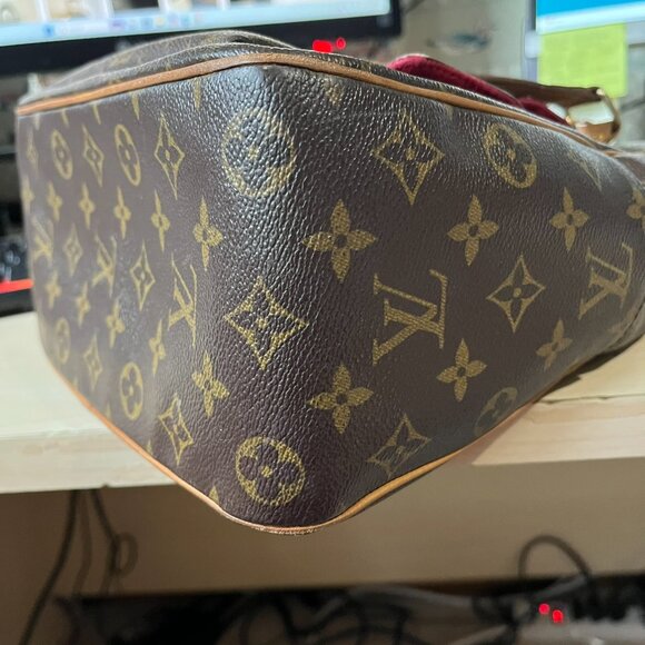 SOLD - Authentic Louis Vuitton Excentri Cite Satchel Monogram with Dust Bag - Picture 12 of 13